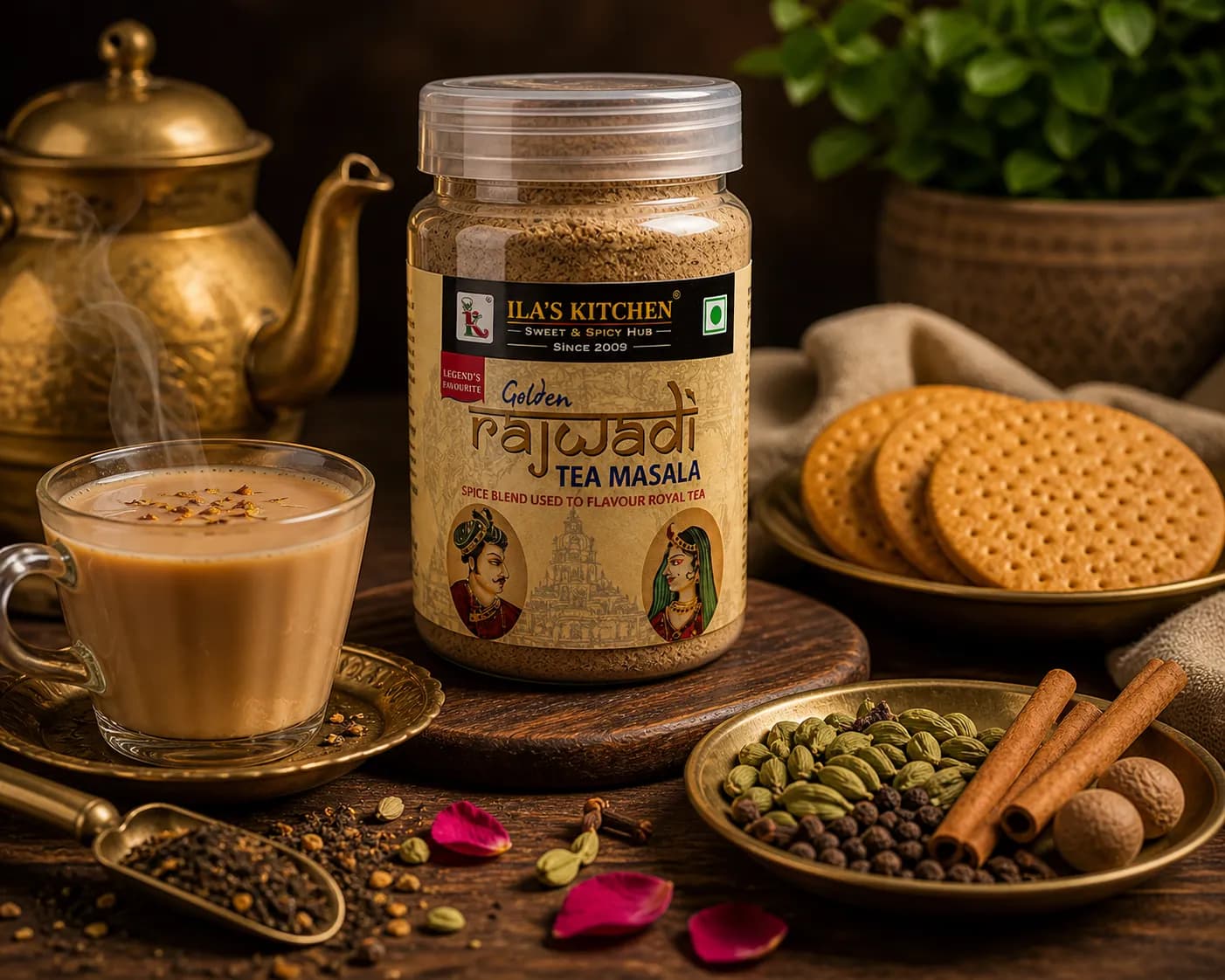 Golden Rajwadi Tea Masala
